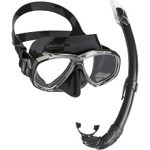 Cressi Adult Snorkeling Kit, Mask & Dry Snorkel - Quality Equipment for  Discovering the Underwater World | Ikarus & Orion Dry: Designed in Italy